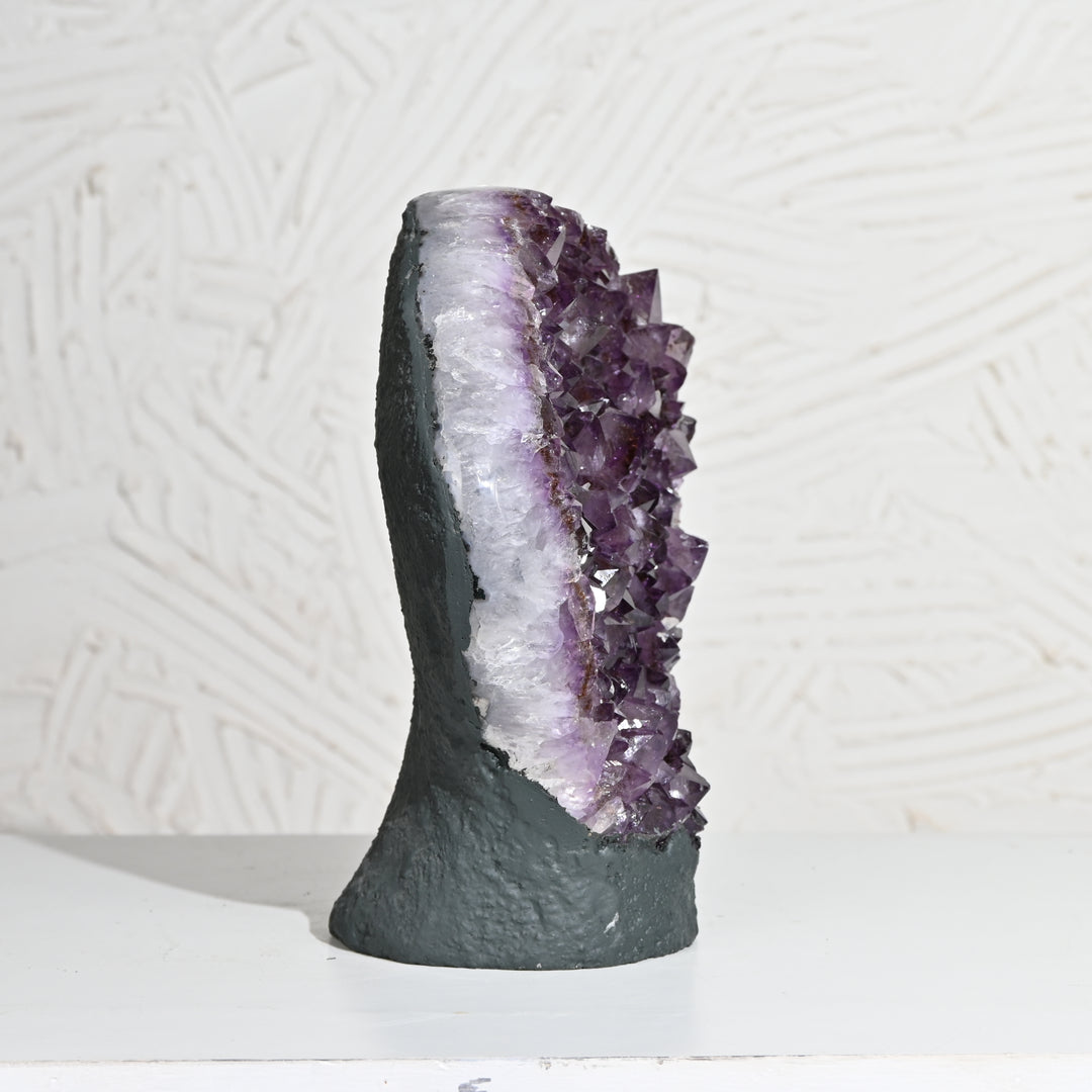 Natural Amethyst Geode 7.15kg - Raw Crystal for Healing