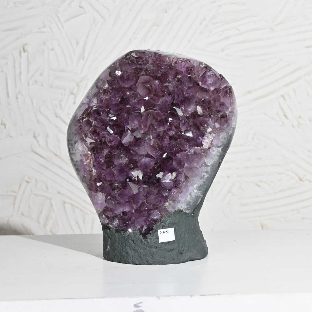 Natural Amethyst Geode 7.15kg - Raw Crystal for Healing