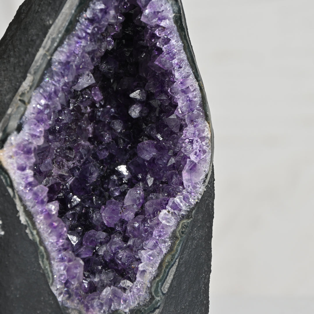Natural Amethyst Geode 2.4kg - Raw Crystal for Healing