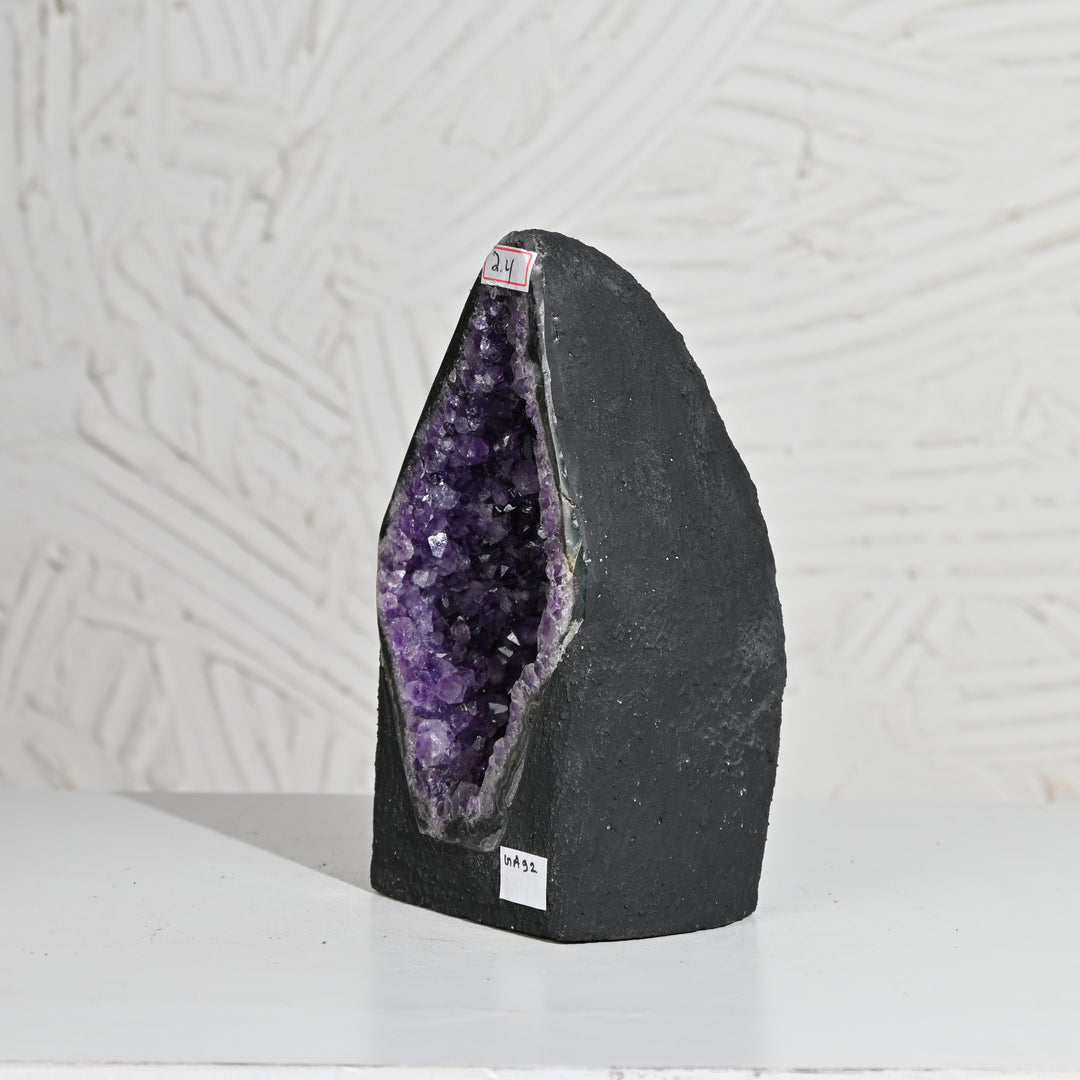 Natural Amethyst Geode 2.4kg - Raw Crystal for Healing