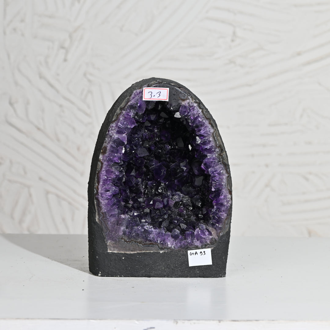 Natural Amethyst Geode 3.3kg - Raw Crystal for Healing