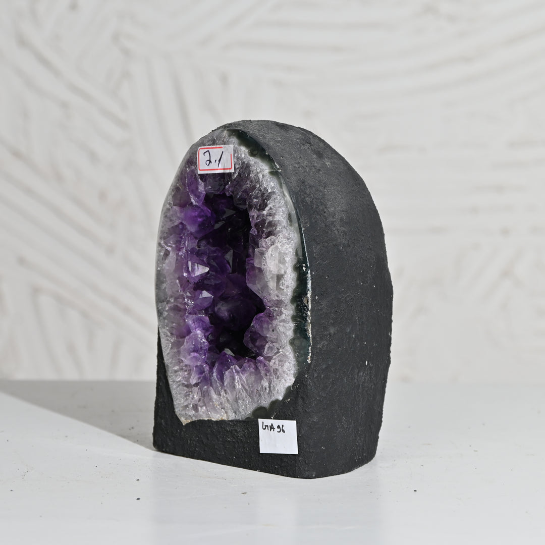 Natural Amethyst Geode 2.1kg - Raw Crystal for Healing