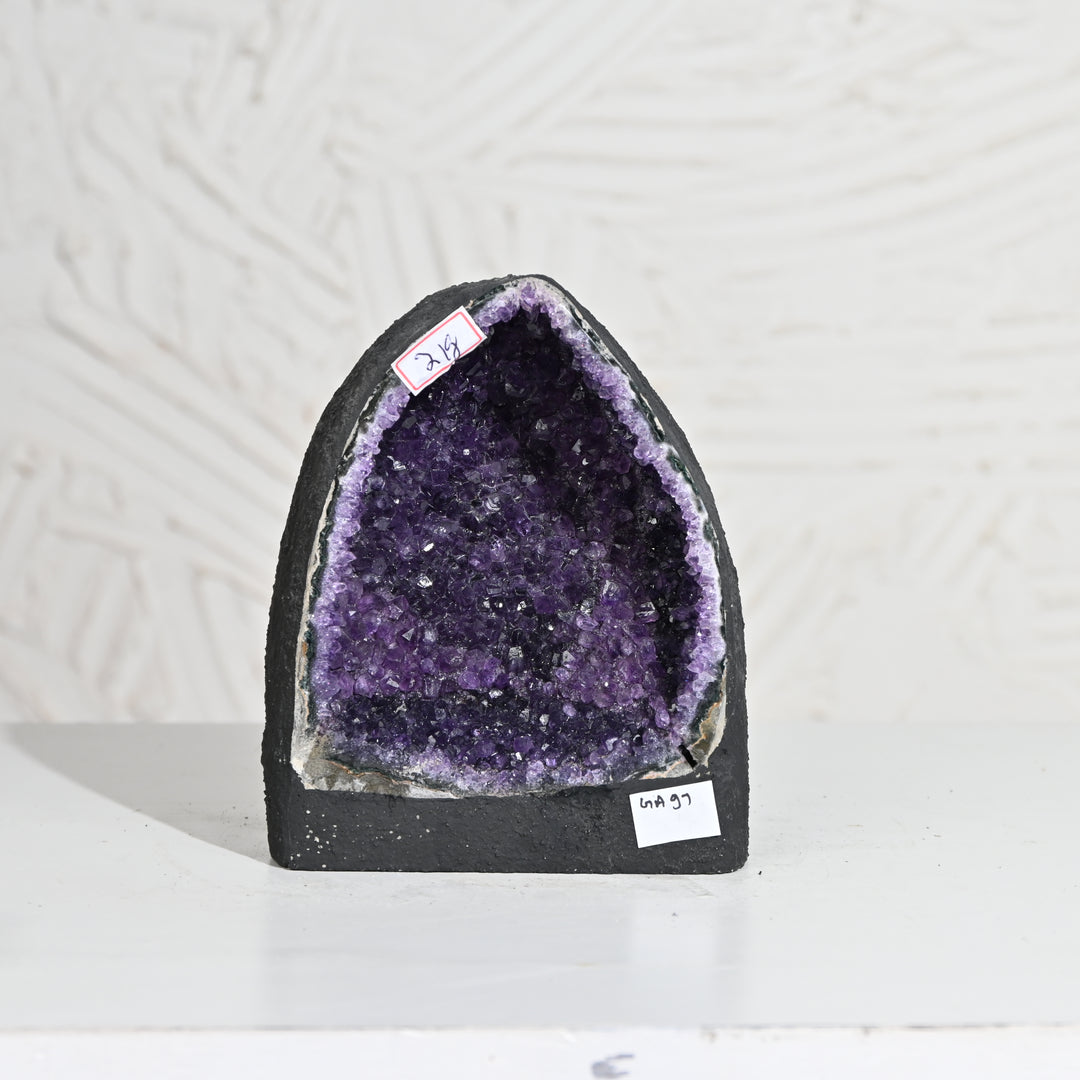 Natural Amethyst Geode 2.1kg - Raw Crystal for Healing