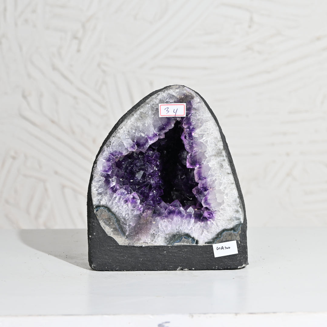 Natural Amethyst Geode 3.4kg - Raw Crystal for Healing