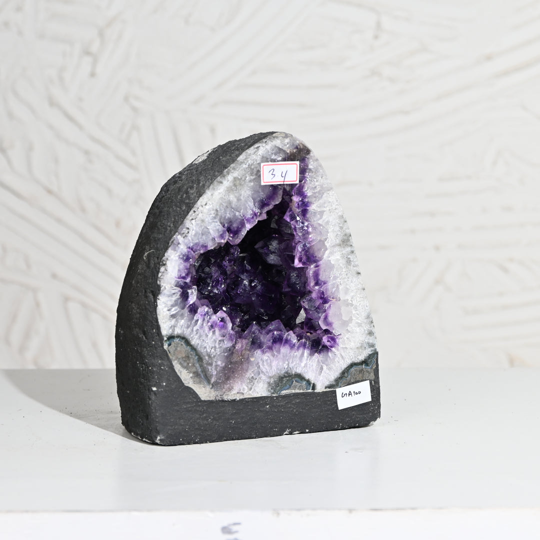 Natural Amethyst Geode 3.4kg - Raw Crystal for Healing