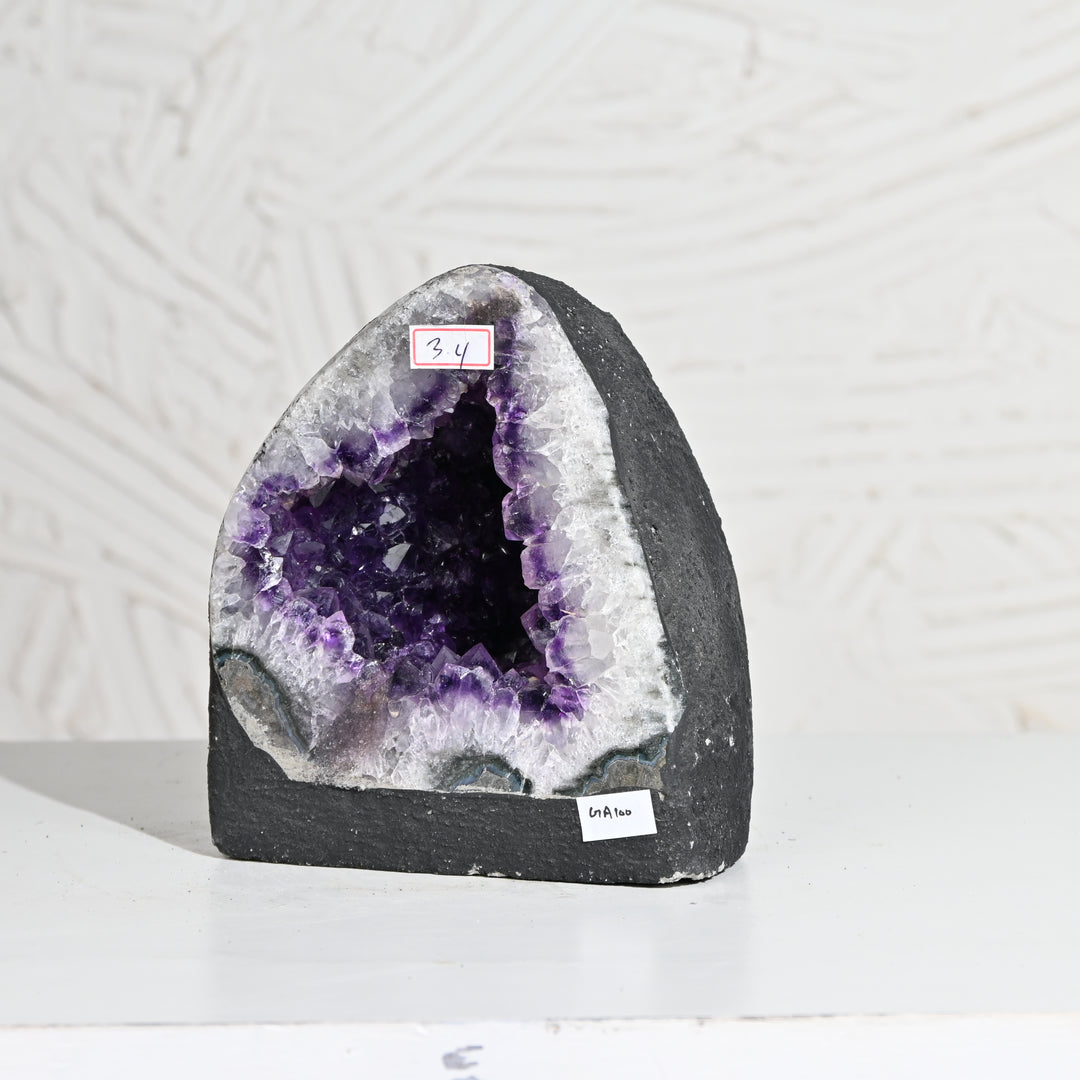 Natural Amethyst Geode 3.4kg - Raw Crystal for Healing
