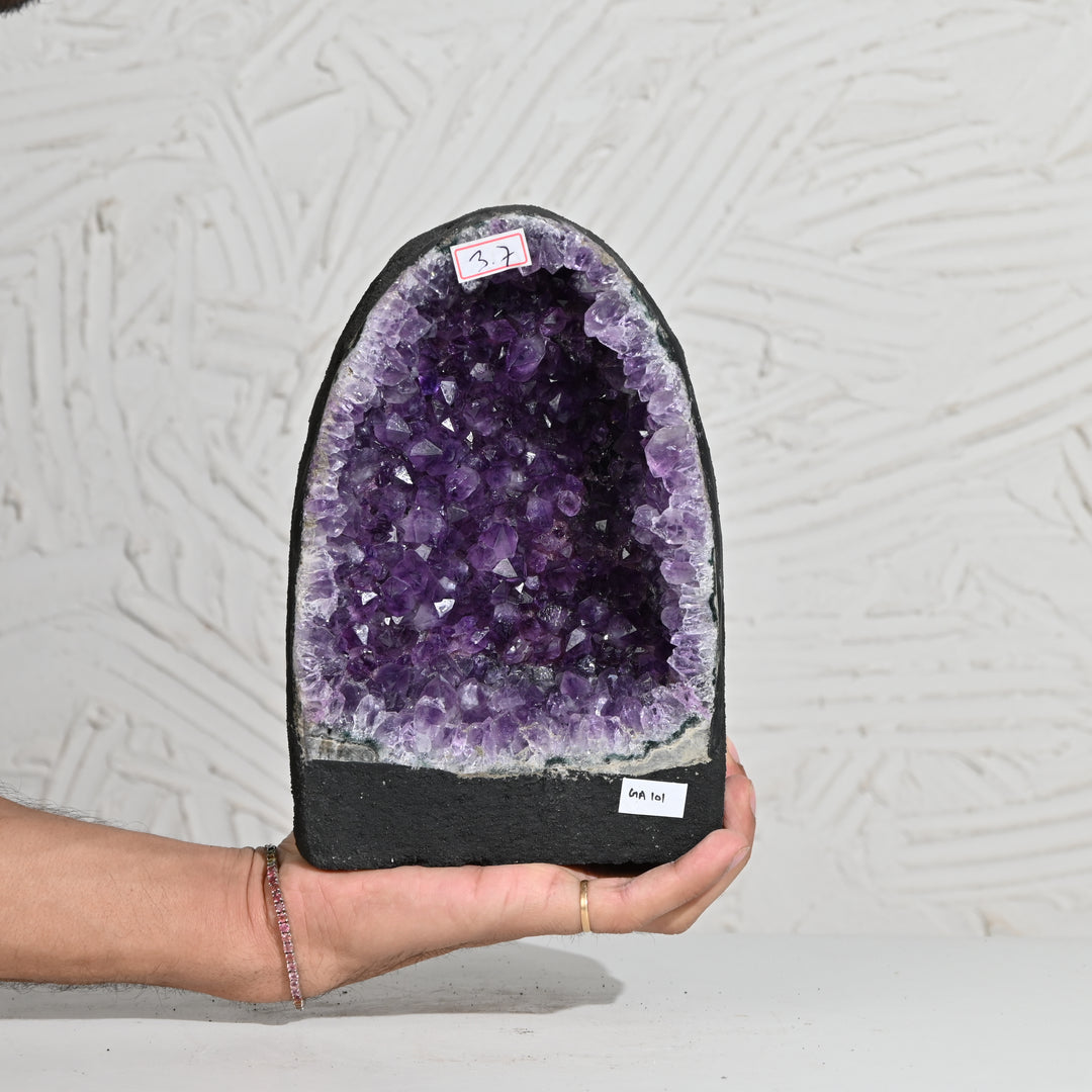 Natural Amethyst Geode 3.7kg - Raw Crystal for Healing