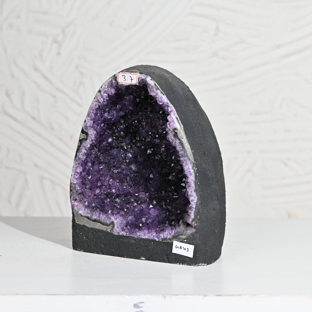 Natural Amethyst Geode 3.7kg - Raw Crystal for Healing