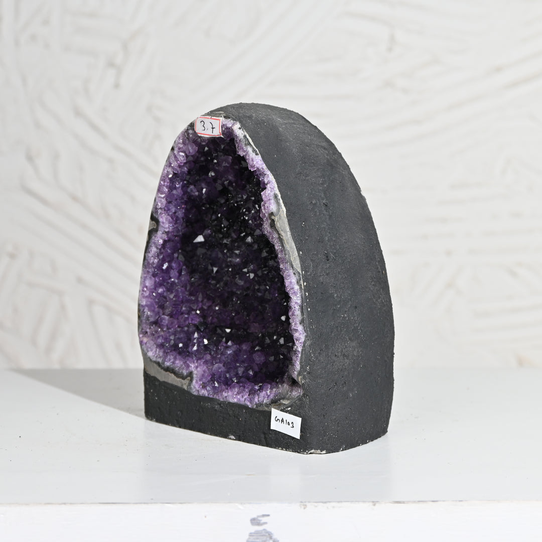 Natural Amethyst Geode 3.7kg - Raw Crystal for Healing