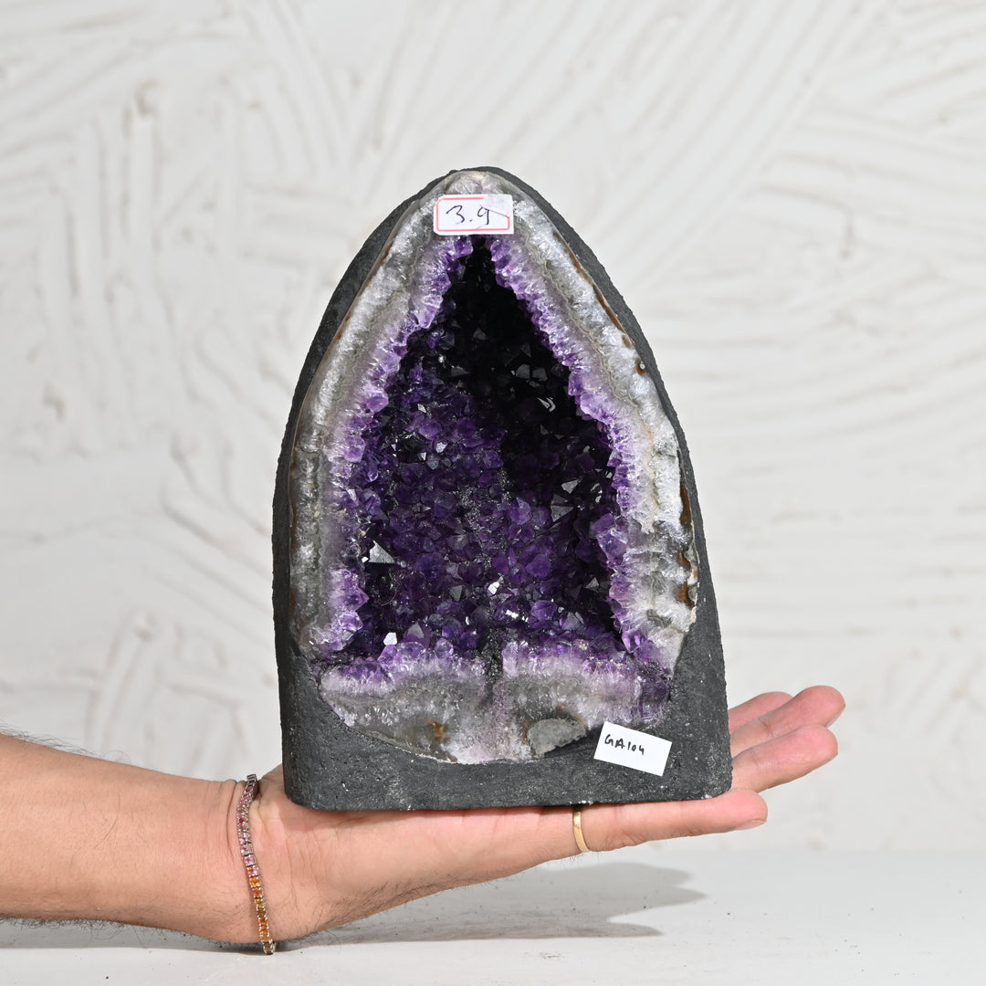 Natural Amethyst Geode 3.9kg - Raw Crystal for Healing