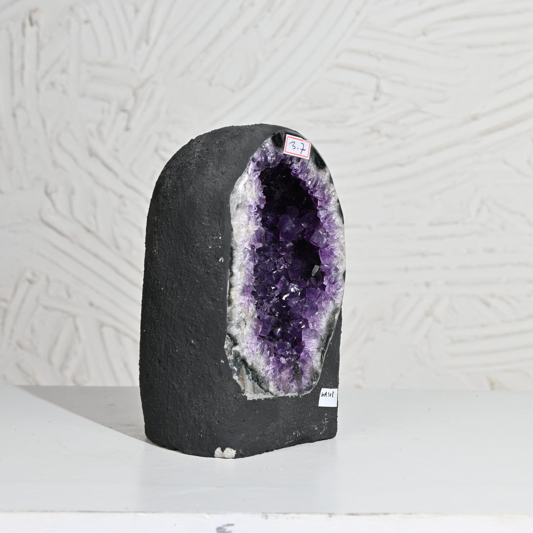 Natural Amethyst Geode 3.7kg - Raw Crystal for Healing