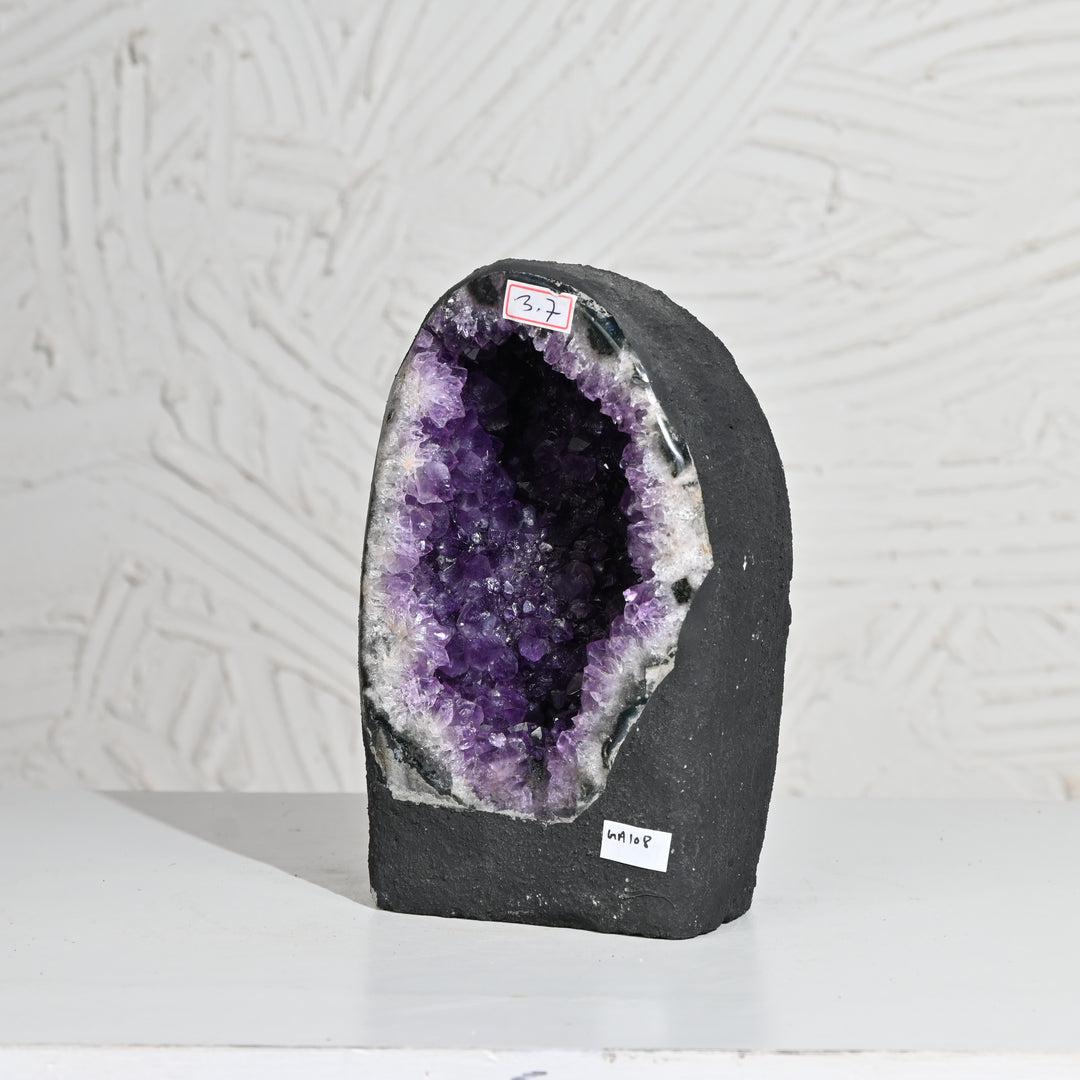 Natural Amethyst Geode 3.7kg - Raw Crystal for Healing