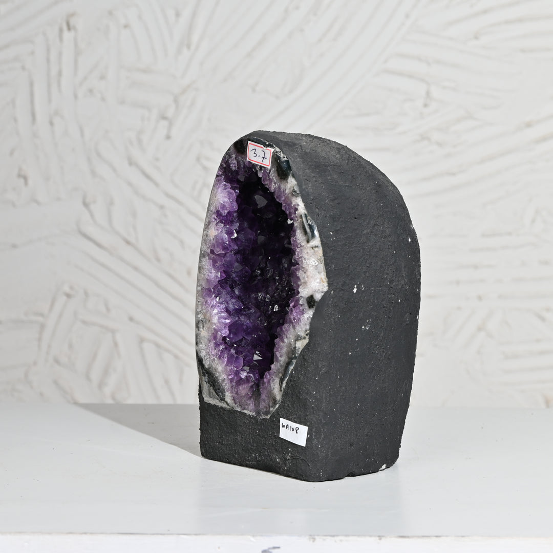 Natural Amethyst Geode 3.7kg - Raw Crystal for Healing