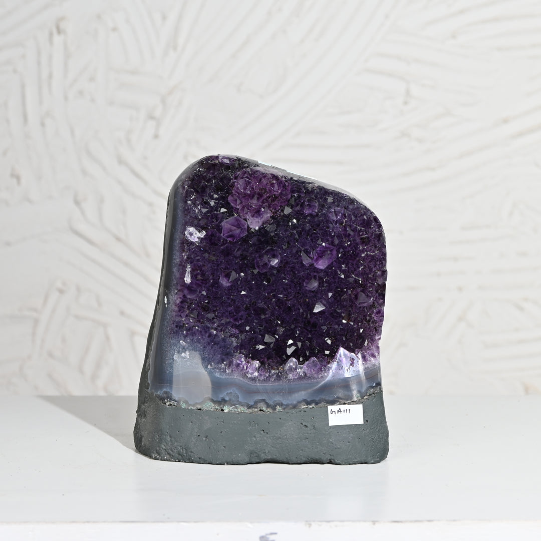 Natural Amethyst Geode 3.95kg - Raw Crystal for Healing