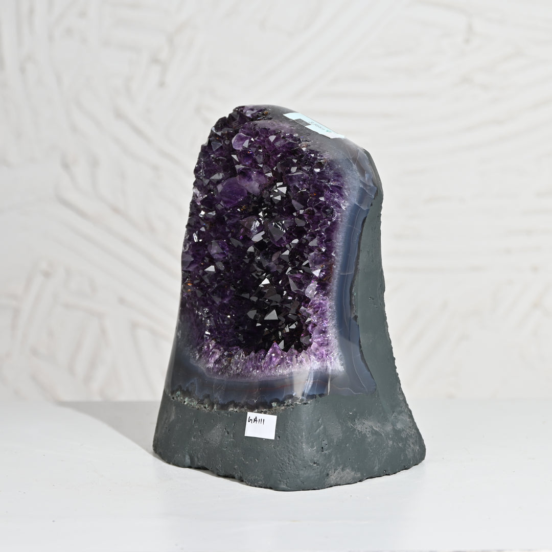 Natural Amethyst Geode 3.95kg - Raw Crystal for Healing