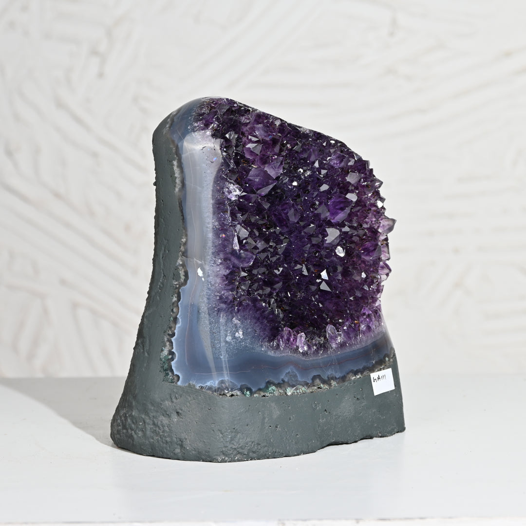 Natural Amethyst Geode 3.95kg - Raw Crystal for Healing