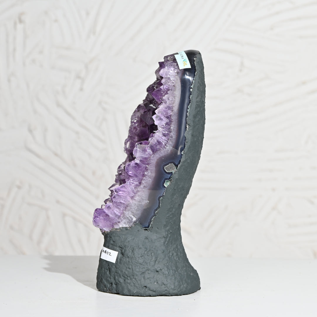 Natural Amethyst Geode 2.10kg - Raw Crystal for Healing