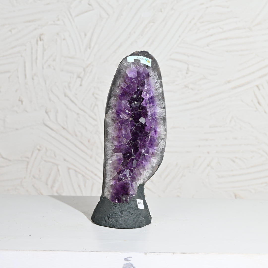 Natural Amethyst Geode 2.3kg - Raw Crystal for Healing