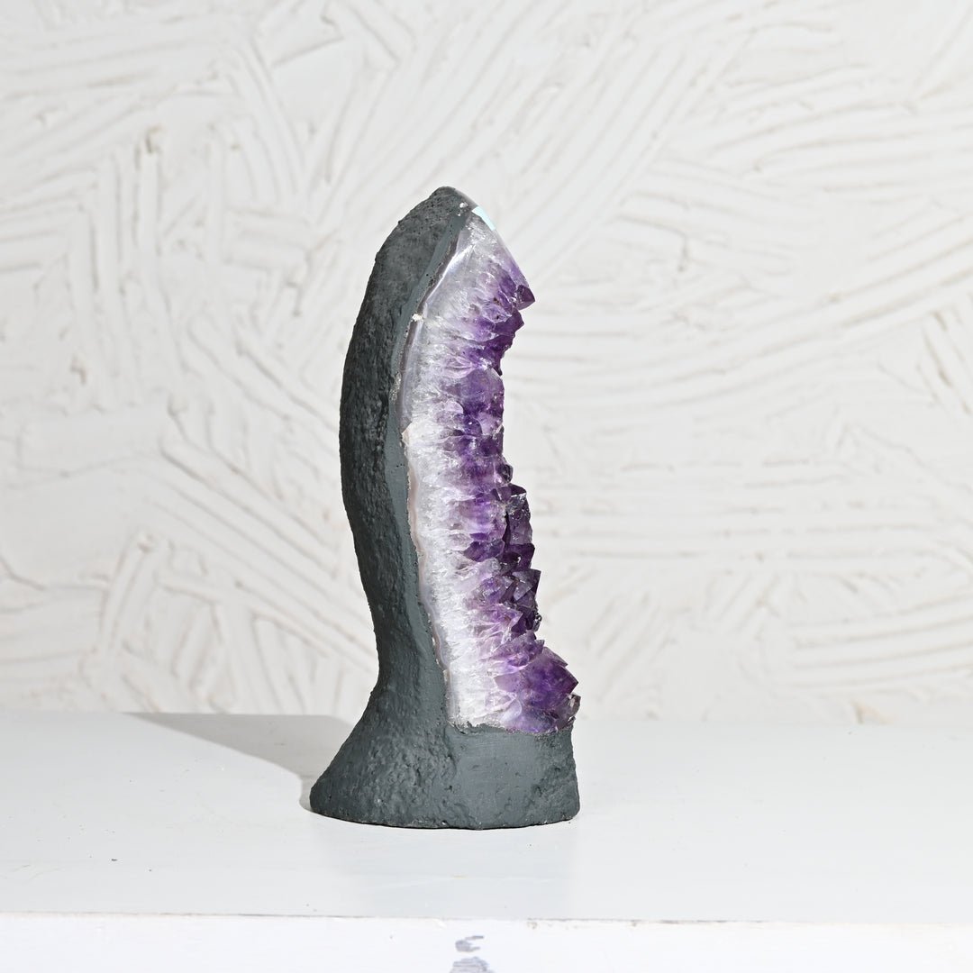 Natural Amethyst Geode 2.3kg - Raw Crystal for Healing