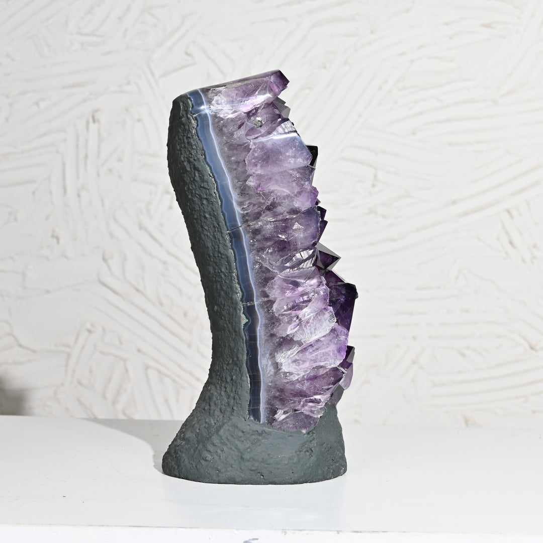 Natural Amethyst Geode 6.10kg - Raw Crystal for Healing
