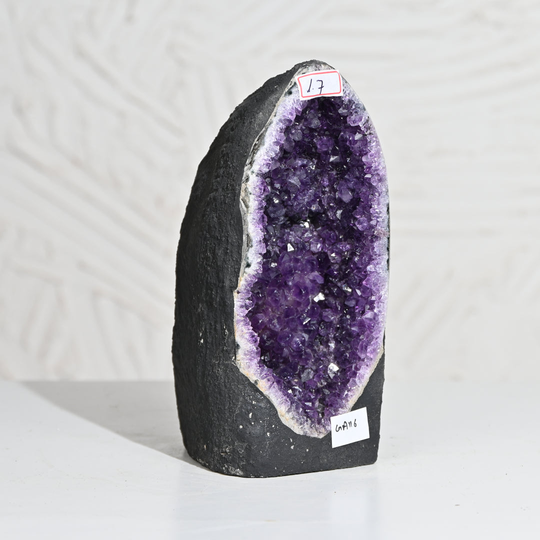 Natural Amethyst Geode 1.7kg - Raw Crystal for Healing