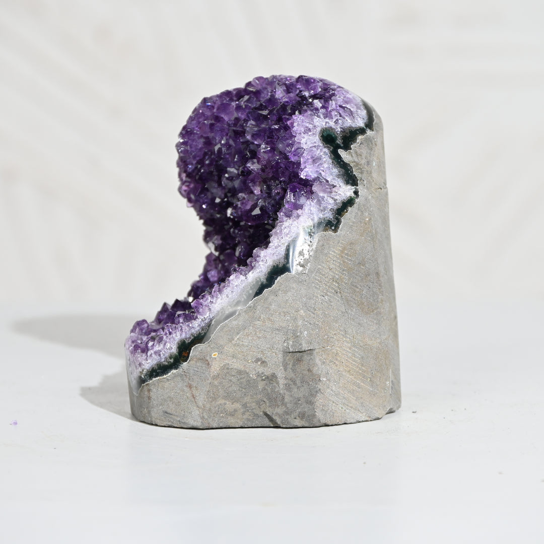 Natural Amethyst Geode 794g - Raw Crystal for Healing