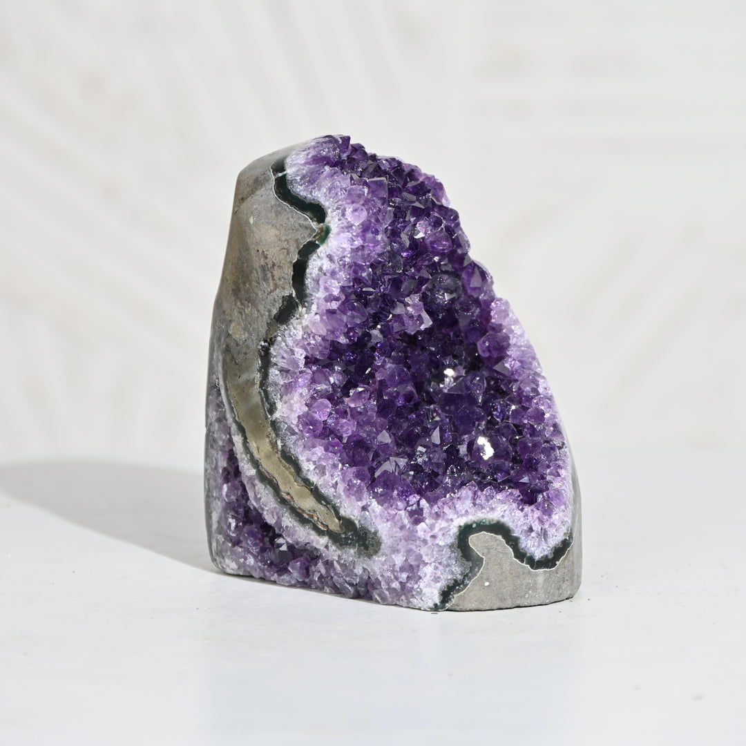 Natural Amethyst Geode 794g - Raw Crystal for Healing