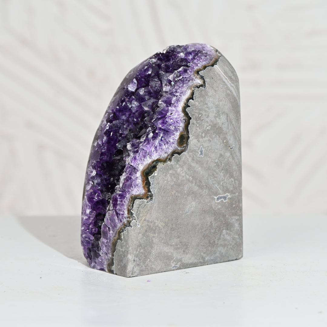 Natural Amethyst Geode 1330g - Raw Crystal for Healing
