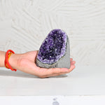 Load image into Gallery viewer, Natural Amethyst Geode 619g - Raw Crystal for Healing