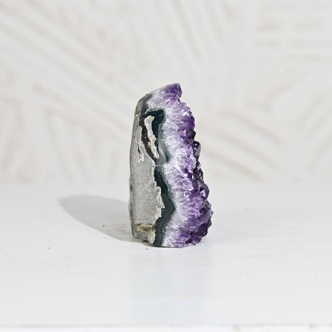 Natural Amethyst Geode 426g - Raw Crystal for Healing