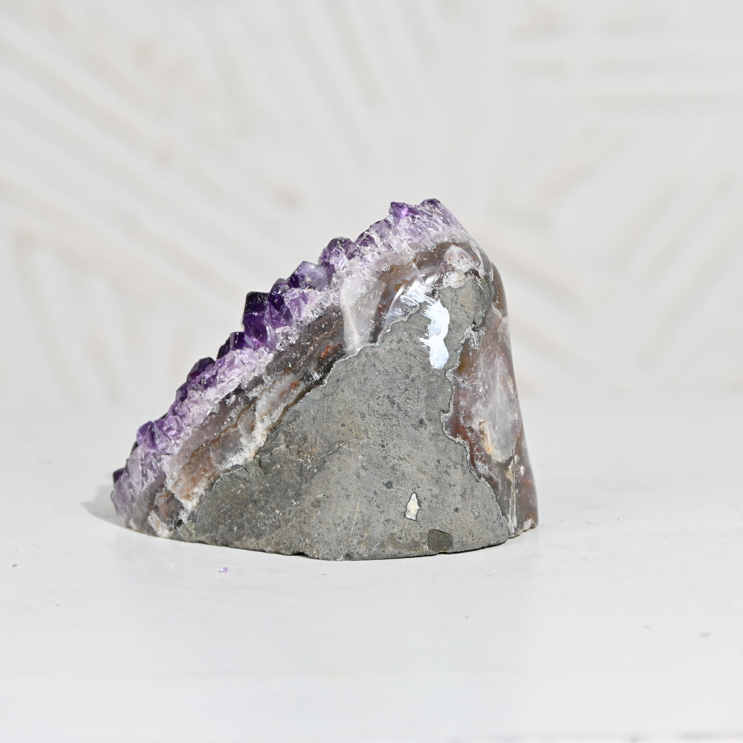 Natural Amethyst Geode 543g - Raw Crystal for Healing