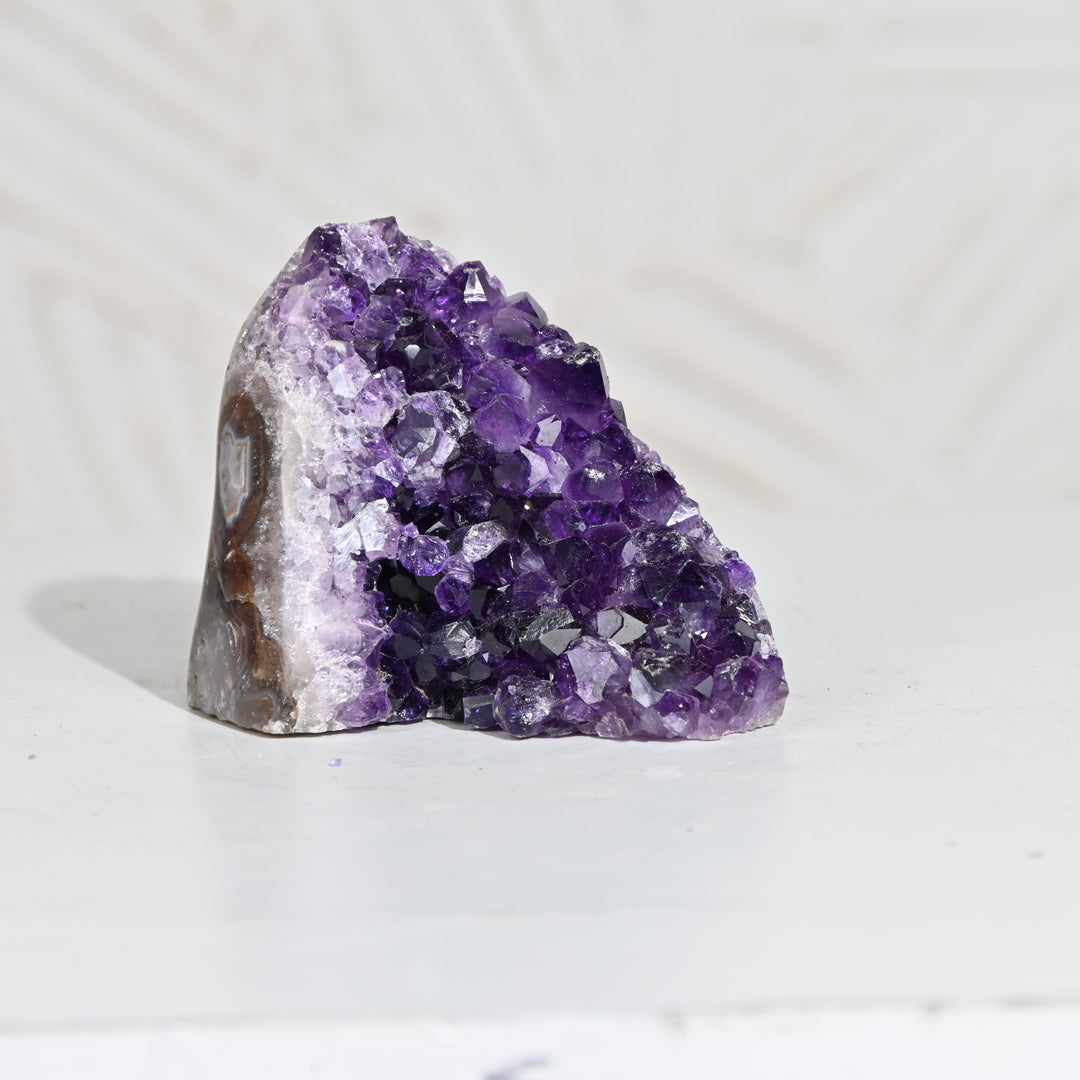 Natural Amethyst Geode 543g - Raw Crystal for Healing