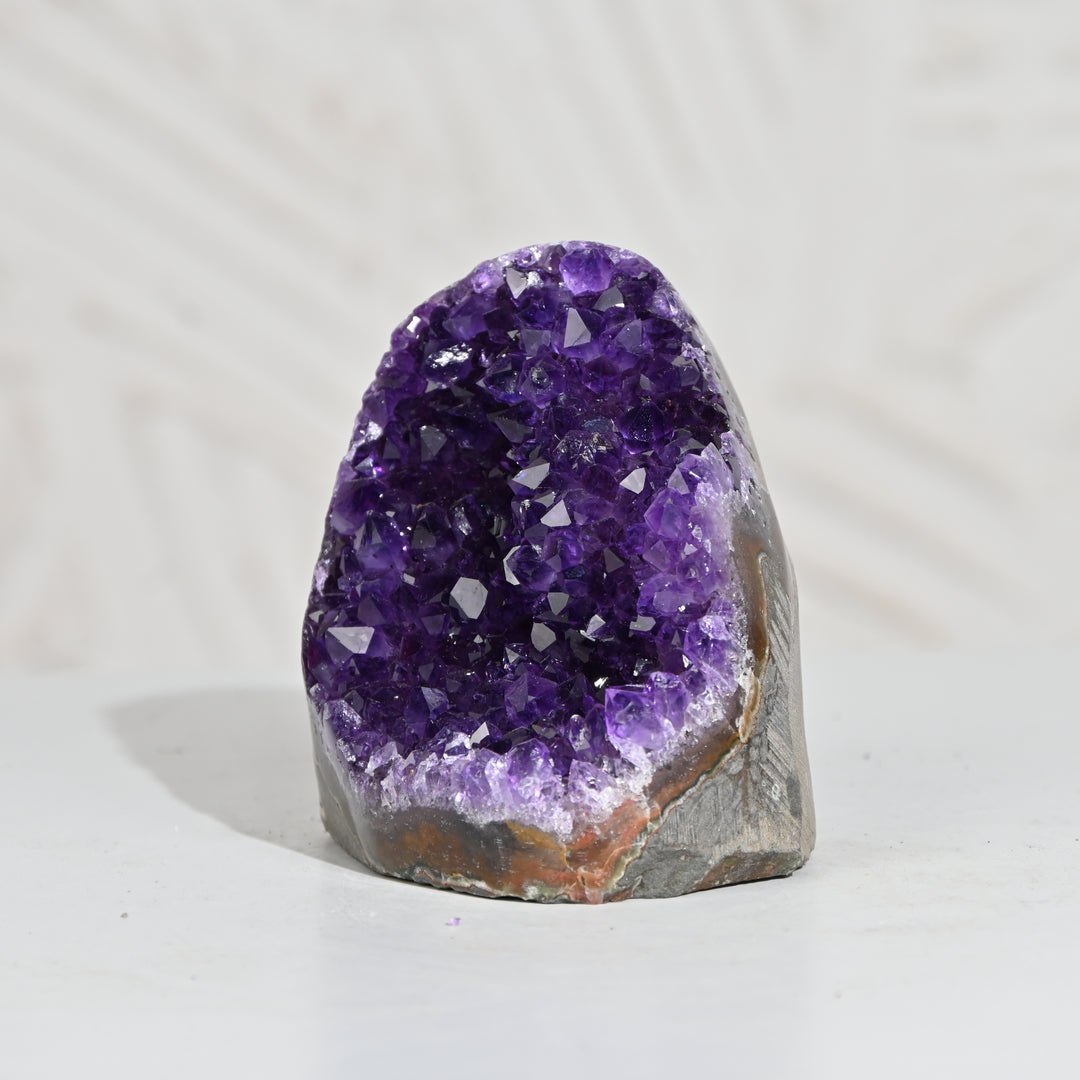 Natural Amethyst Geode 739g - Raw Crystal for Healing