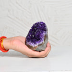 Load image into Gallery viewer, Natural Amethyst Geode 739g - Raw Crystal for Healing