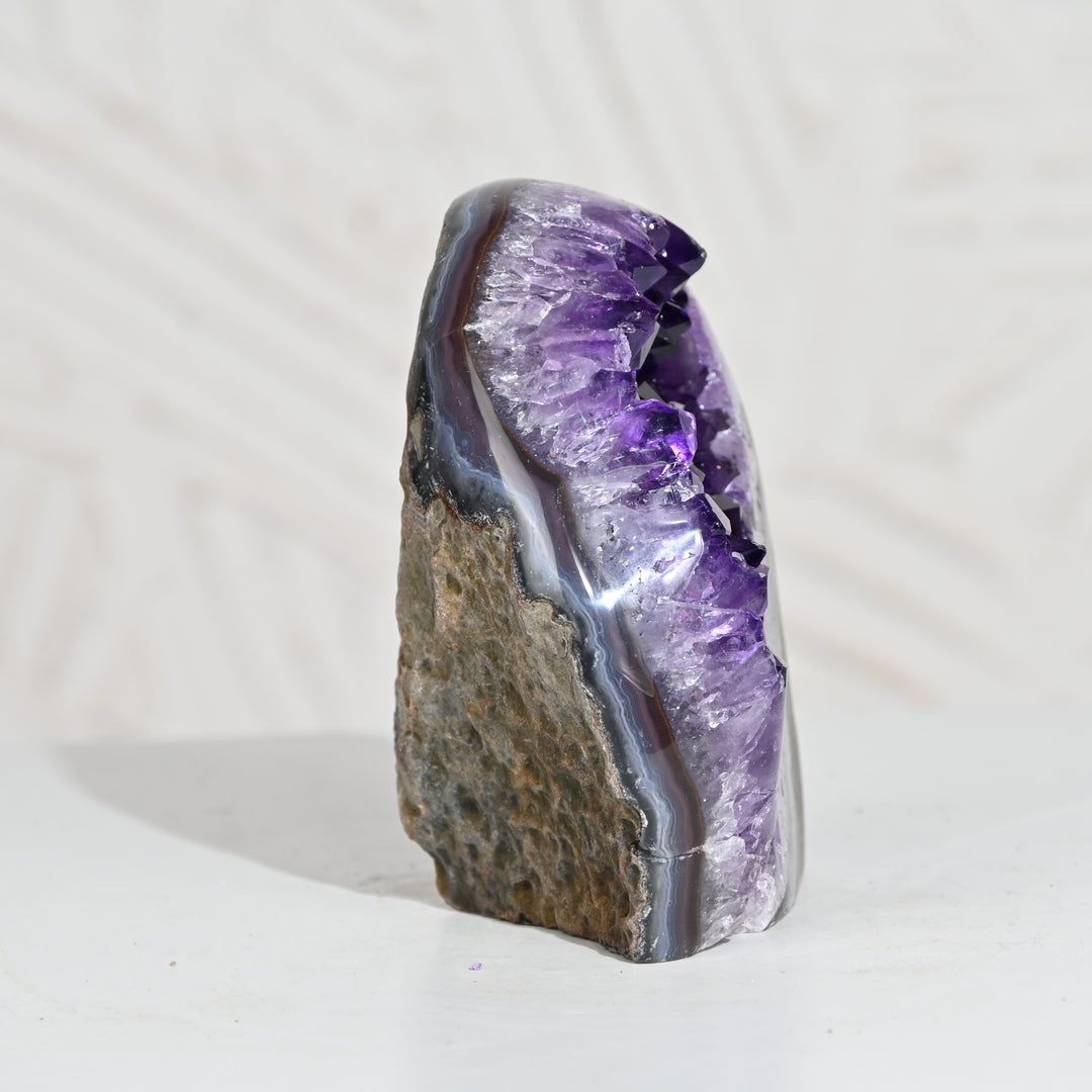 Natural Amethyst Geode 1015g - Raw Crystal for Healing