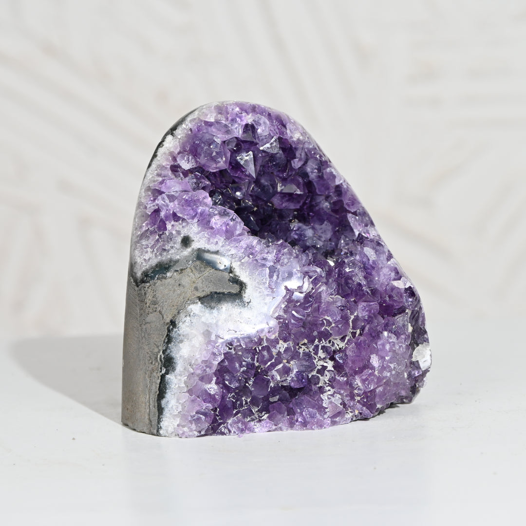 Natural Amethyst Geode 1317g - Raw Crystal for Healing