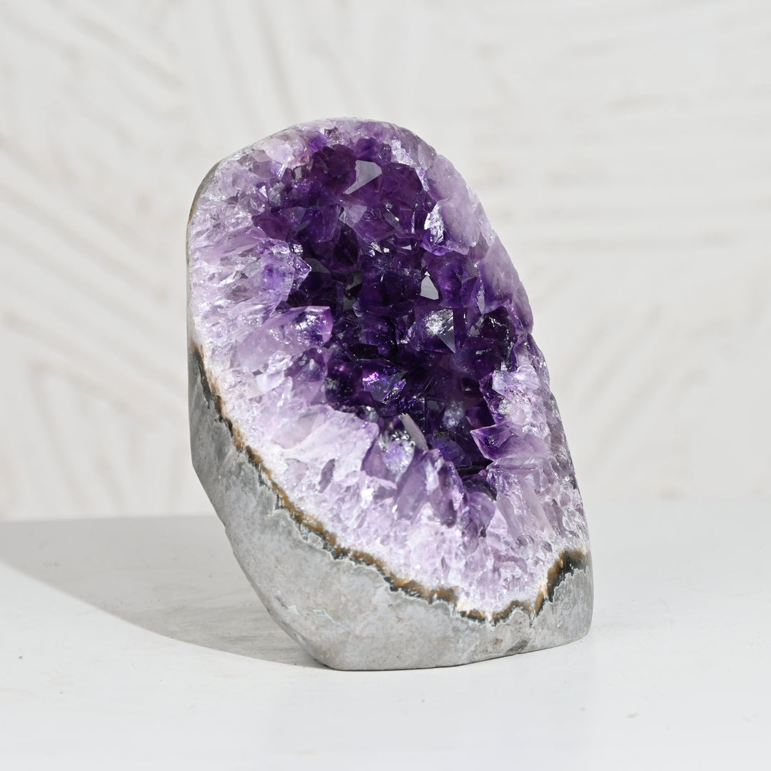 Natural Amethyst Geode 1744g - Raw Crystal for Healing