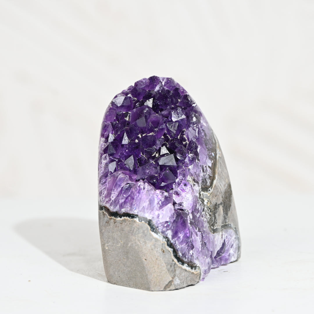Natural Amethyst Geode 546g - Raw Crystal for Healing