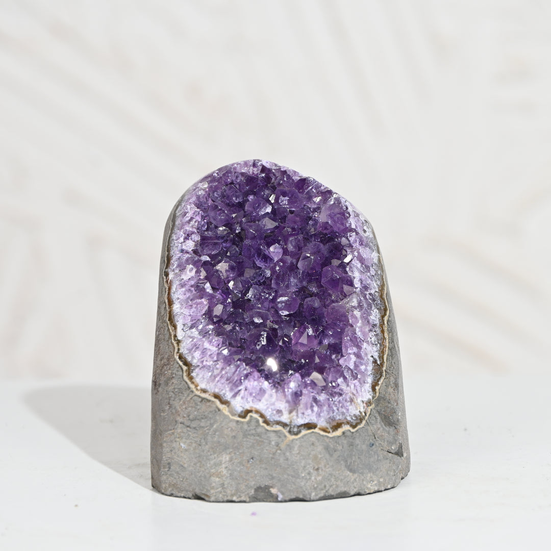 Natural Amethyst Geode 789g - Raw Crystal for Healing