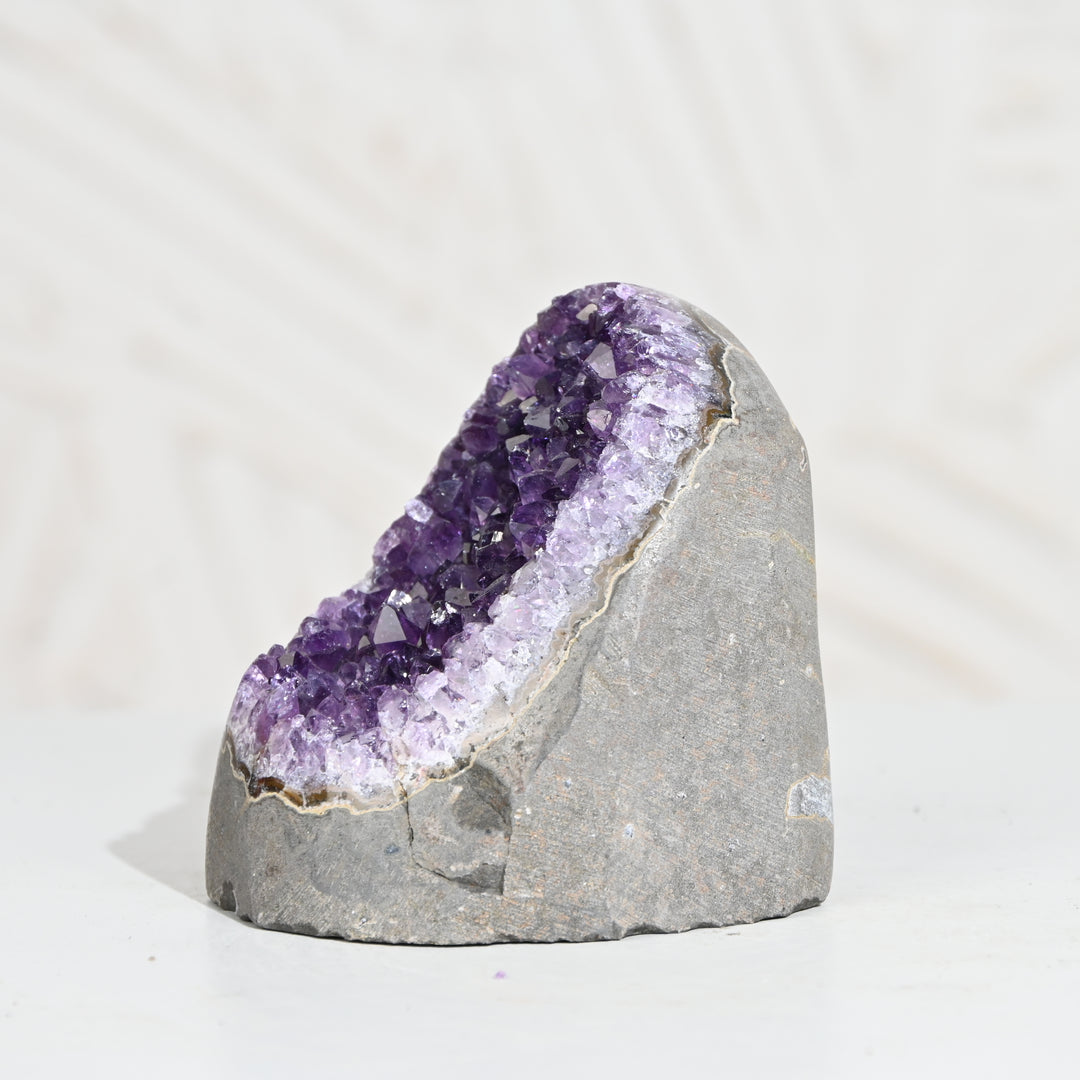 Natural Amethyst Geode 789g - Raw Crystal for Healing
