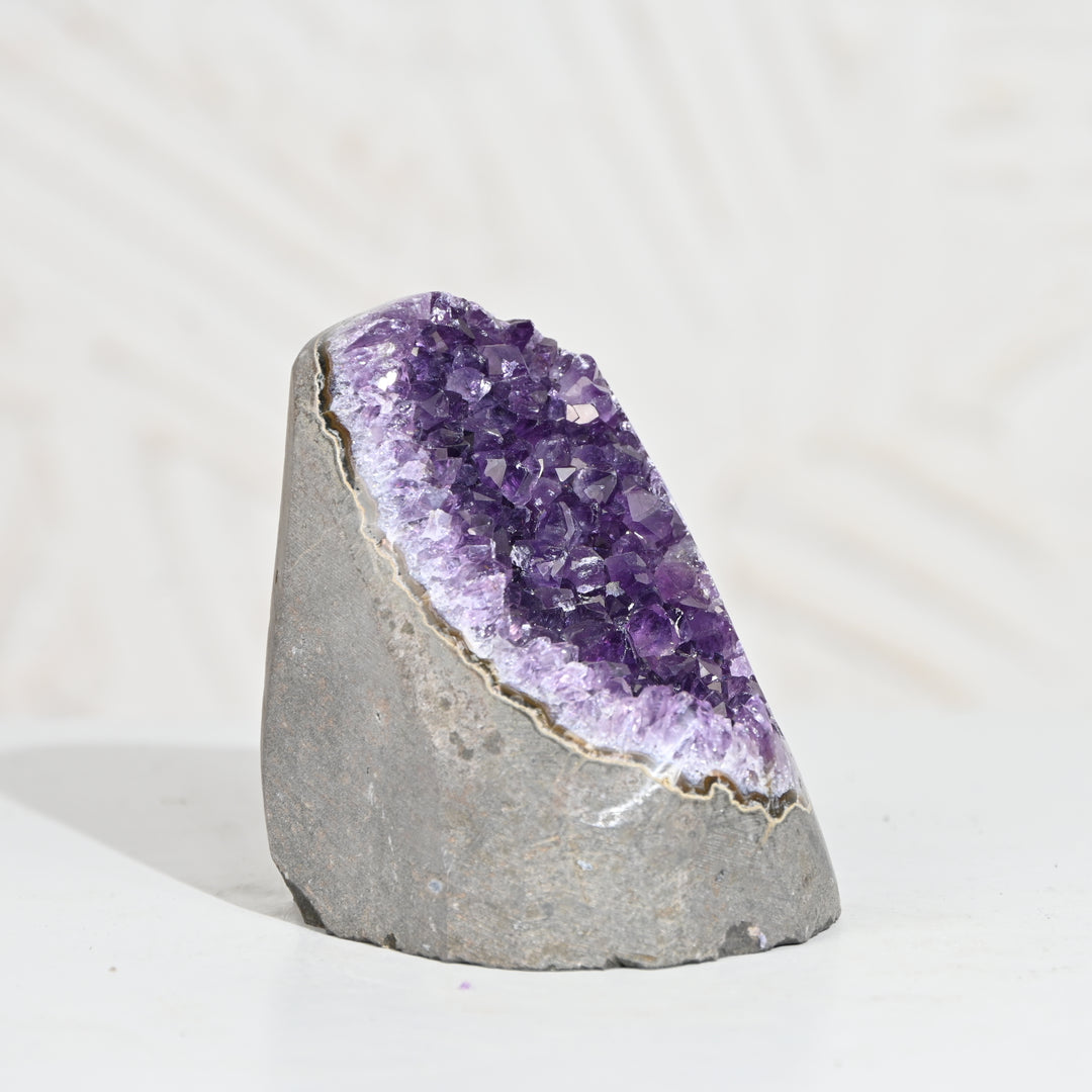 Natural Amethyst Geode 789g - Raw Crystal for Healing