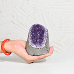 Load image into Gallery viewer, Natural Amethyst Geode 789g - Raw Crystal for Healing