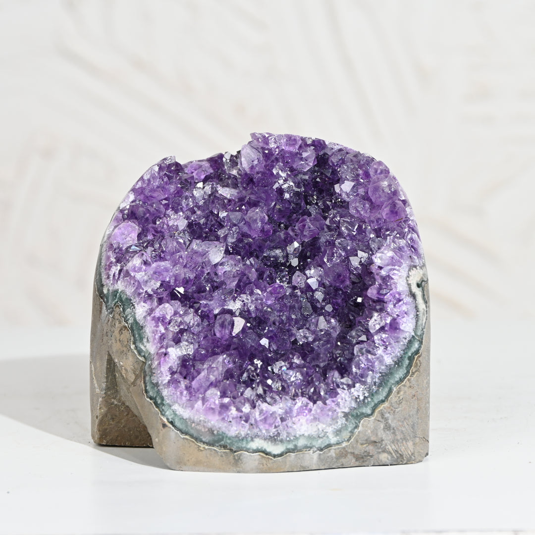 Natural Amethyst Geode 1891g - Raw Crystal for Healing