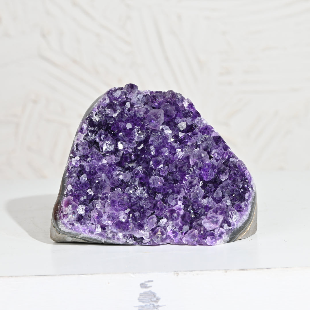 Natural Amethyst Geode 2119g - Raw Crystal for Healing