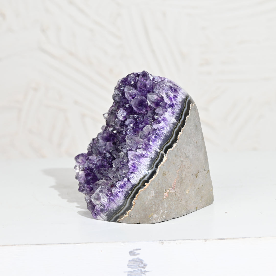 Natural Amethyst Geode 2119g - Raw Crystal for Healing