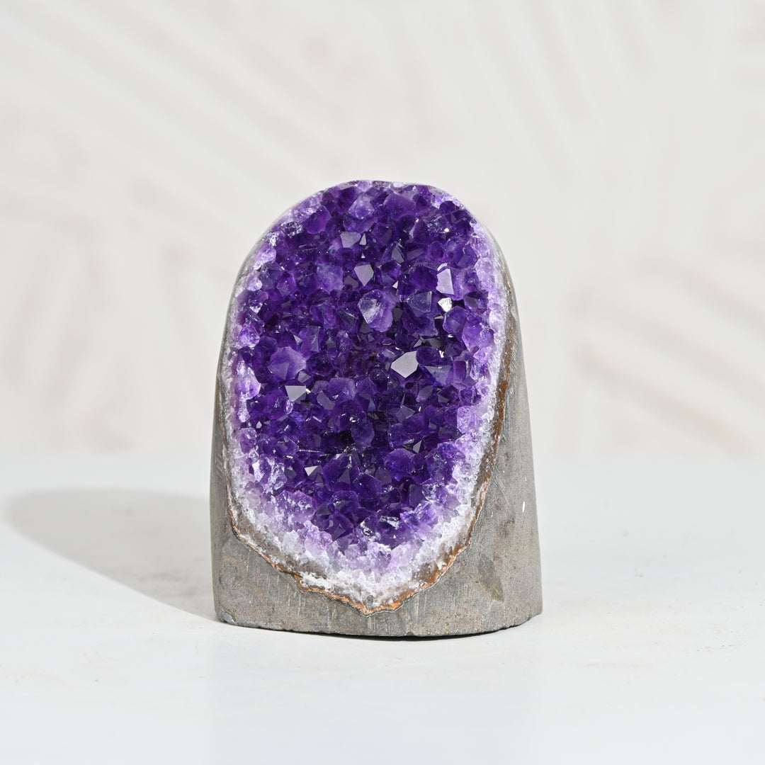 Natural Amethyst Geode 596g - Raw Crystal for Healing