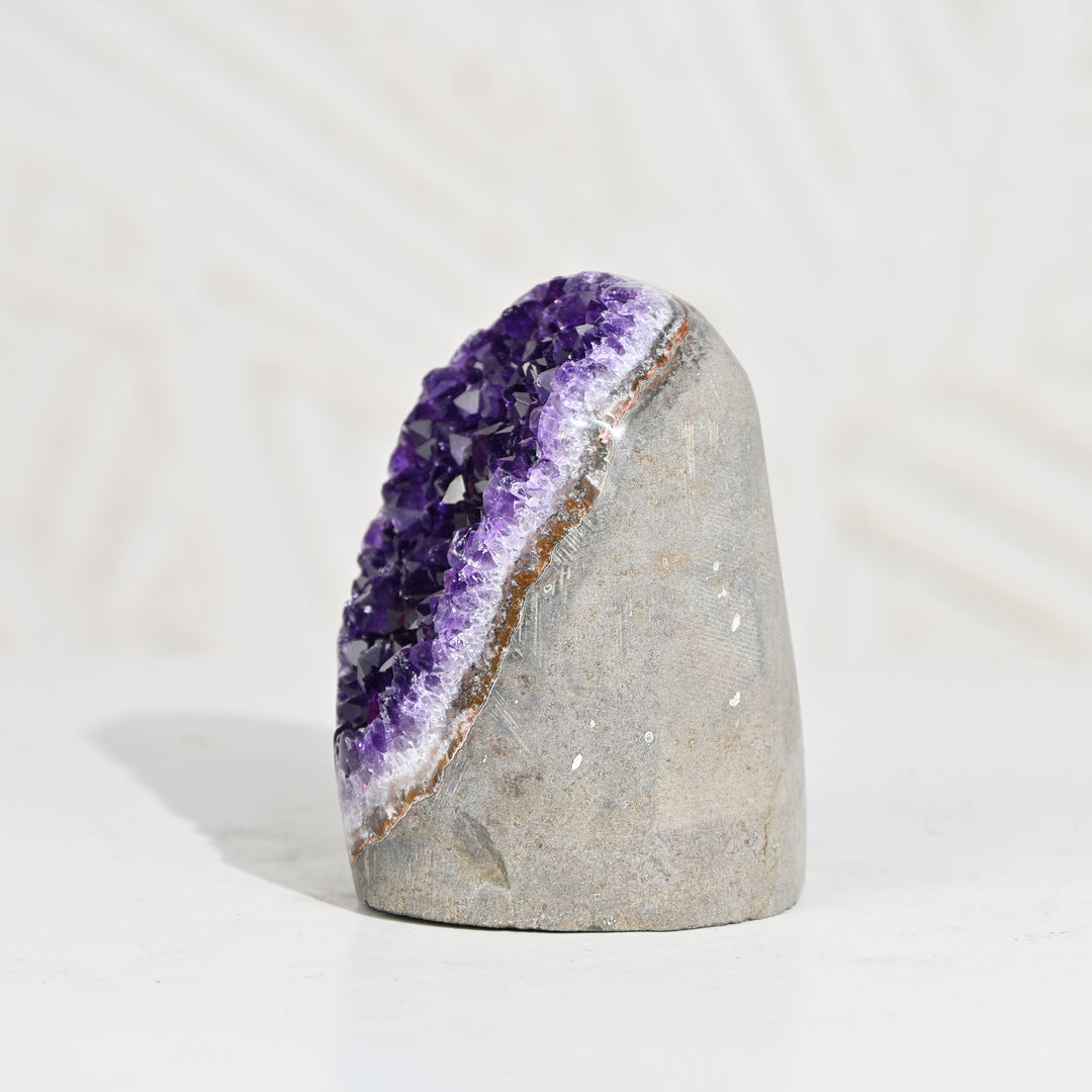 Natural Amethyst Geode 596g - Raw Crystal for Healing