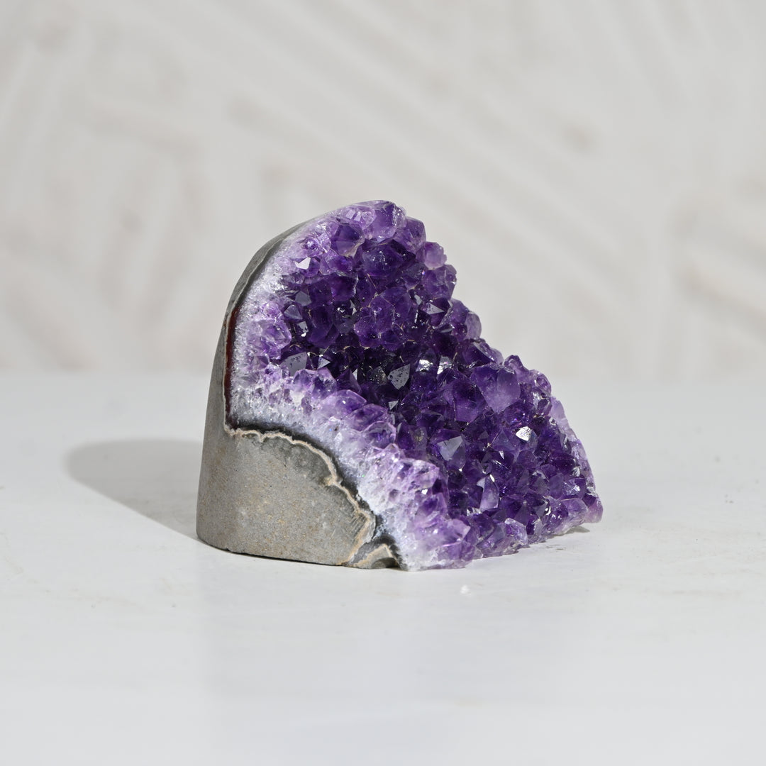 Natural Amethyst Geode 392g - Raw Crystal for Healing