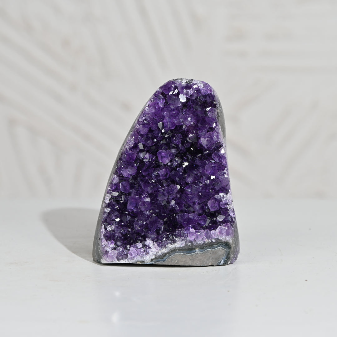 Natural Amethyst Geode 598g - Raw Crystal for Healing