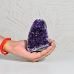 Load image into Gallery viewer, Natural Amethyst Geode 598g - Raw Crystal for Healing